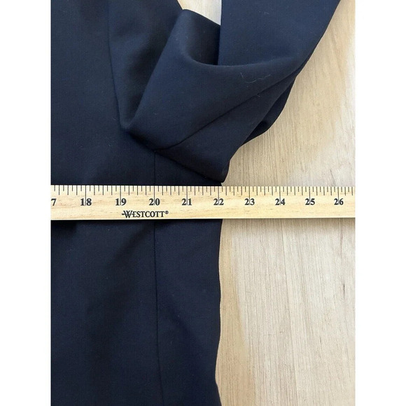 Spanx The Perfect Collarless Womens Blazer Black L - Picture 10 of 11